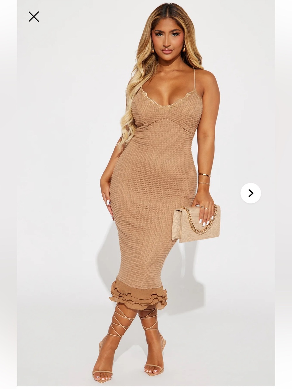 Fashion Nova Jane Midi Dress